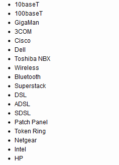 Cabling Services
